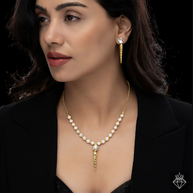 Beauty stylish  Necklace Set With Earrings