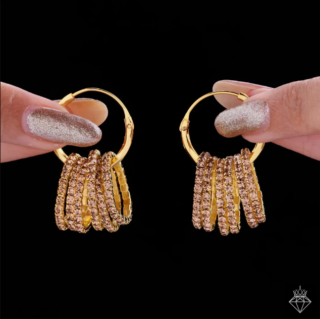 Versatile Multilayer Crystal Hoops