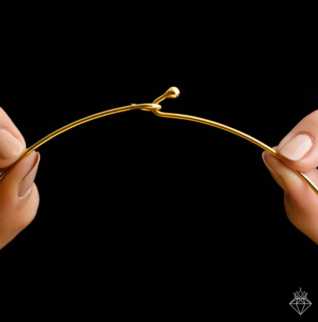 Gold Plated Shining STAR Shape Necklace
