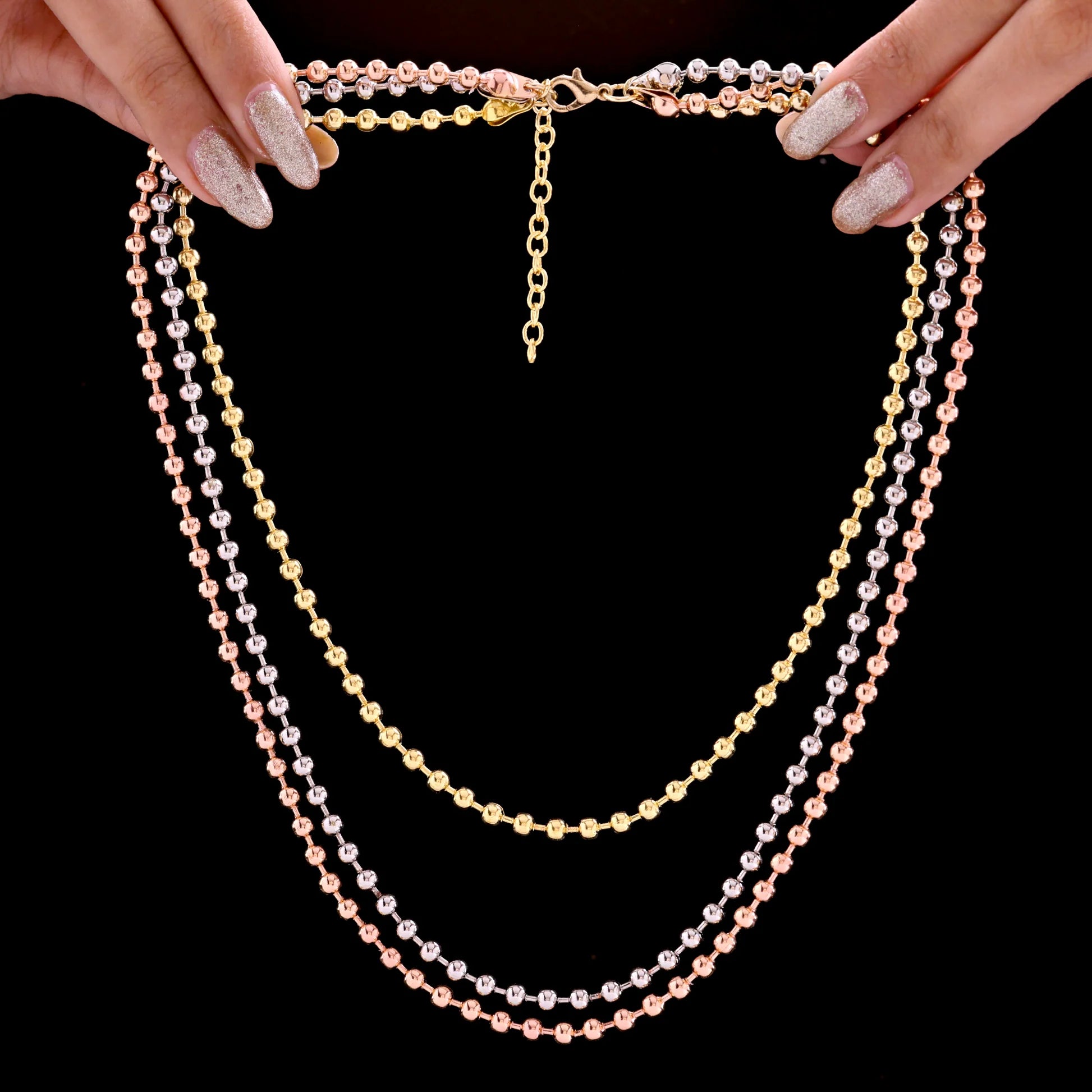 Triple Layer stylish Chain Necklace