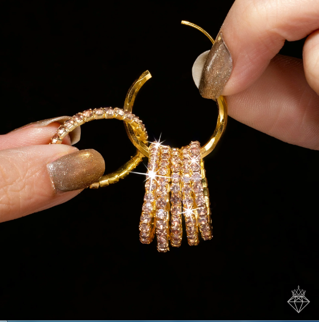 Versatile Multilayer Crystal Hoops