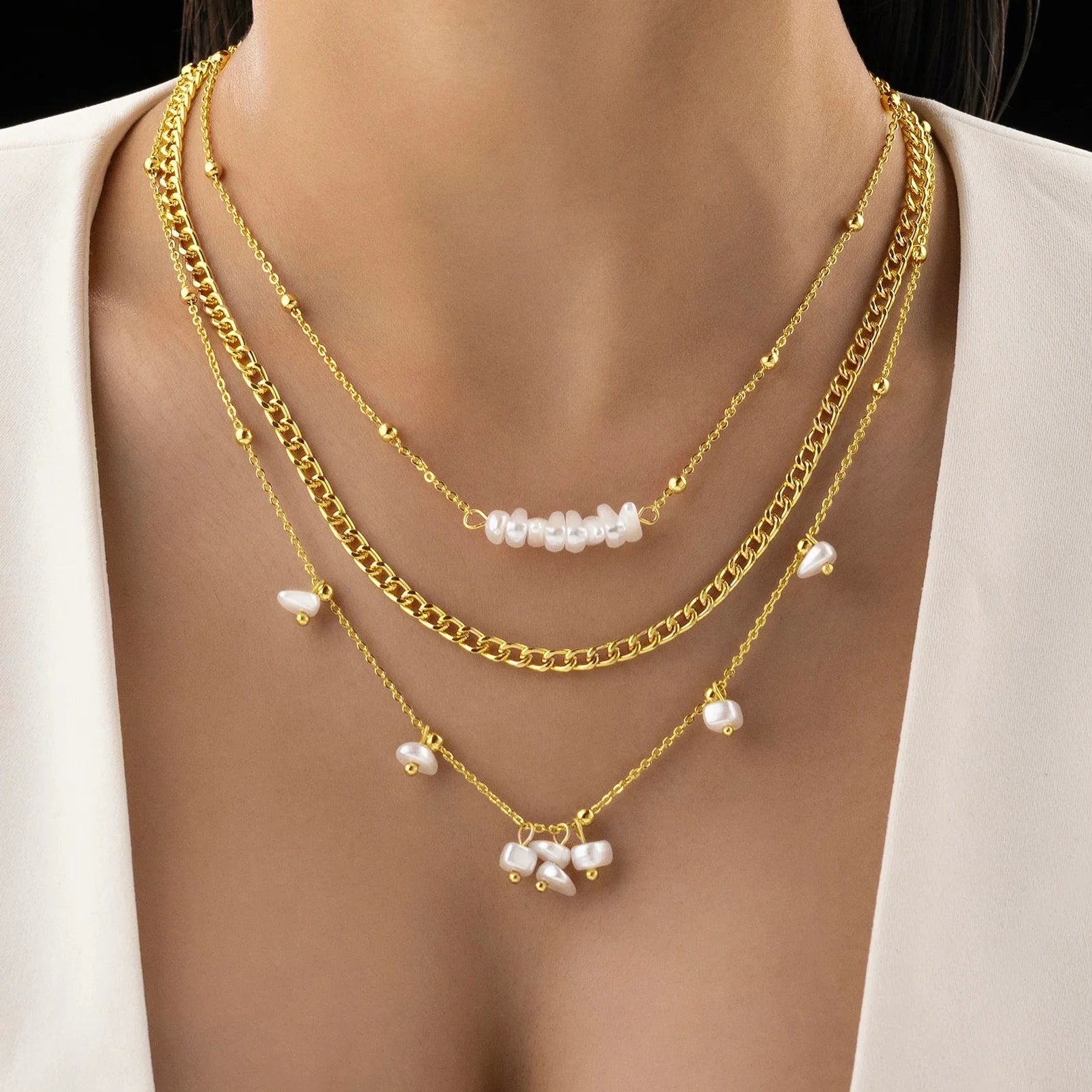 Multi Layer High Fashion Necklace